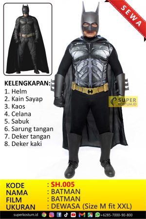 SH.005 Batman - Stok: 1