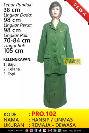 PRO.102 Hansip/Linmas - Stok: 1