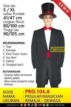PRO.104.A Pesulap/Magician - Stok: 2
