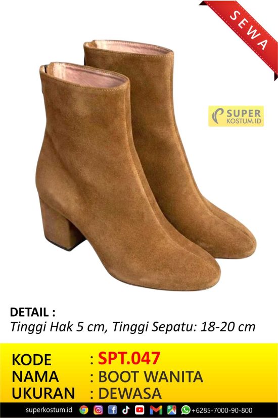 SPT.047 Sepatu Boot - Stok: 3