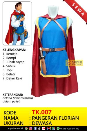 TK.007 Pangeran Florian - Stok: 1