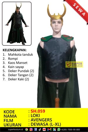 SH.059 Loki - Stok: 1