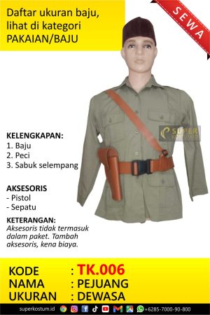 TK.006 Pejuang - Stok: 2