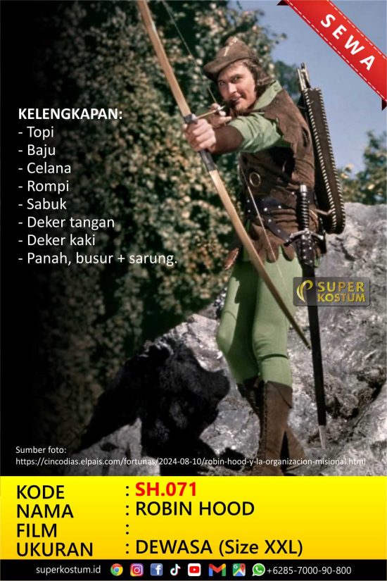 SH.071 Robin Hood - Stok: 1