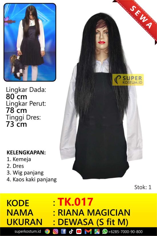 TK.017 Riana Magician - Stok: 1