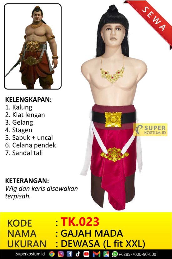 TK.023 Gajah Mada - Stok: 3