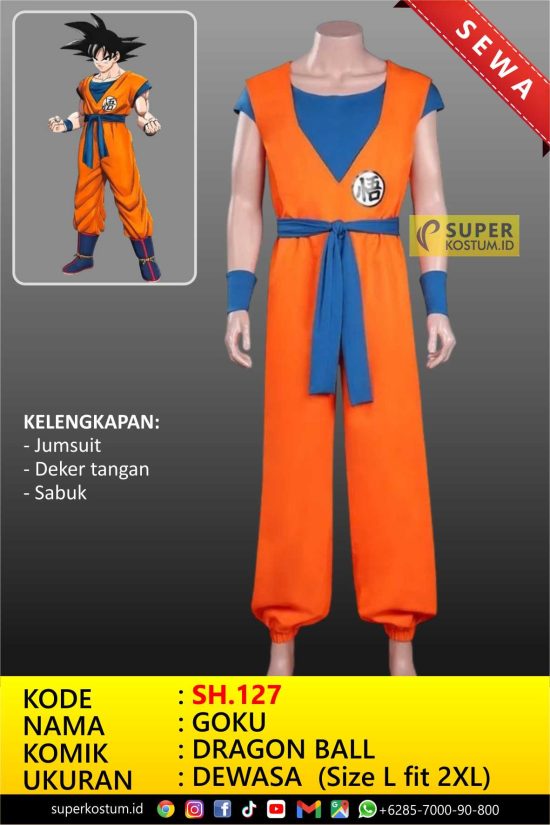 SH.127 Goku Dragon Ball - Stok: 1
