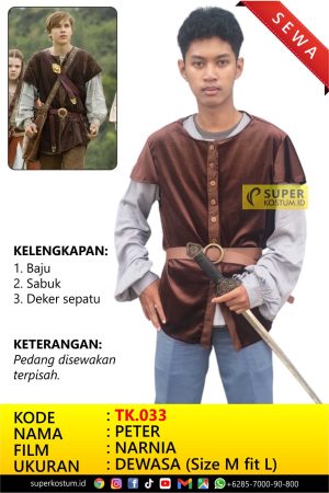 TK.033 Peter Narnia - Stok: 1