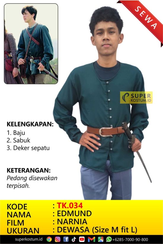 TK.034 Edmund Narnia - Stok: 1