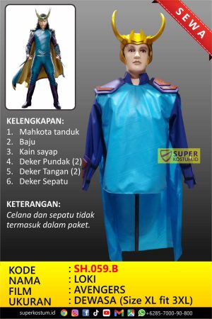 SH.059.B Loki - Stok: 1