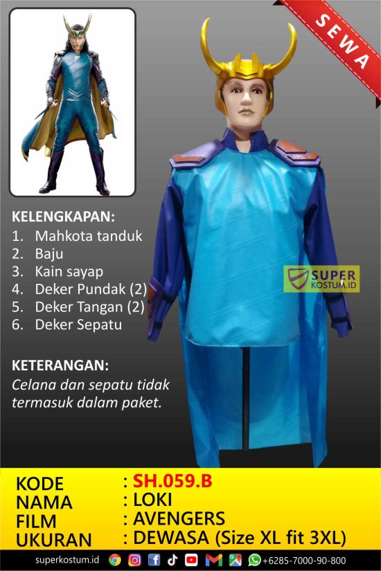 SH.059.B Loki - Stok: 1