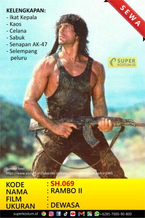 SH.068 Rambo II - Stok: 1